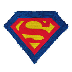 Пиньята Superman Logo, 60x58x18 см цена и информация | Праздничные декорации | 220.lv