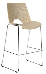 Biroja krēsls Wood Garden PC Strike bez roku balstiem, smilškrāsas cena un informācija | Virtuves un ēdamistabas krēsli | 220.lv