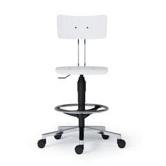 Офисный стул Wood Garden Sally Extend Laminate, белый цена и информация | Офисные кресла | 220.lv