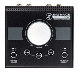 Контроллер пассивного монитора Mackie Big Knob цена и информация | Принадлежности для музыкальных инструментов | 220.lv