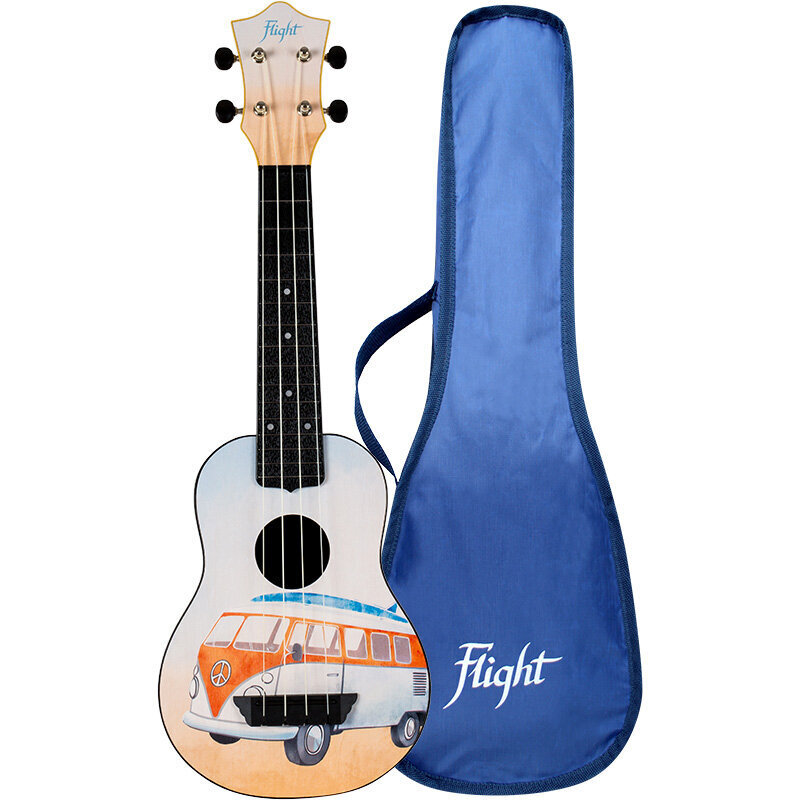 Soprāna ukulele Flight TUS-25 BUS Travel (Bus) цена и информация | Ģitāras | 220.lv