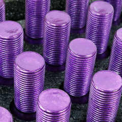 Set Skrūves OMP 27 mm Violets 20 uds M12 x 1,25 цена и информация | Авто принадлежности | 220.lv