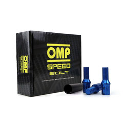 Set Skrūves OMP 27 mm Zils 20 uds M14 x 1,25 cena un informācija | Auto piederumi | 220.lv