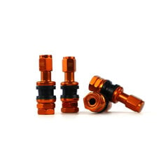 Клапан OMP, оранжевый, алюминий, 4 шт. цена и информация | Авто принадлежности | 220.lv