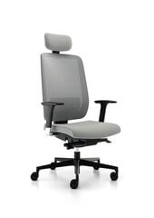 Офисное кресло Wood Garden Syn Eclipse Net с подголовником, серое цена и информация | Офисные кресла | 220.lv