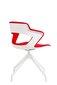 Biroja krēsls Wood Garden Aoki Swiss, balts/sarkans cena un informācija | Biroja krēsli | 220.lv