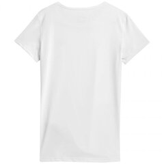 T-krekls sievietēm 4F H4L22 TSDF352, balts cena un informācija | T-krekli sievietēm | 220.lv