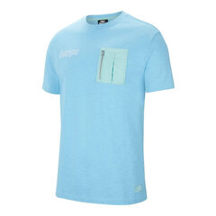 T-krekls vīriešiem Nike FC Barcelona DC7280425, zils cena un informācija | Vīriešu T-krekli | 220.lv