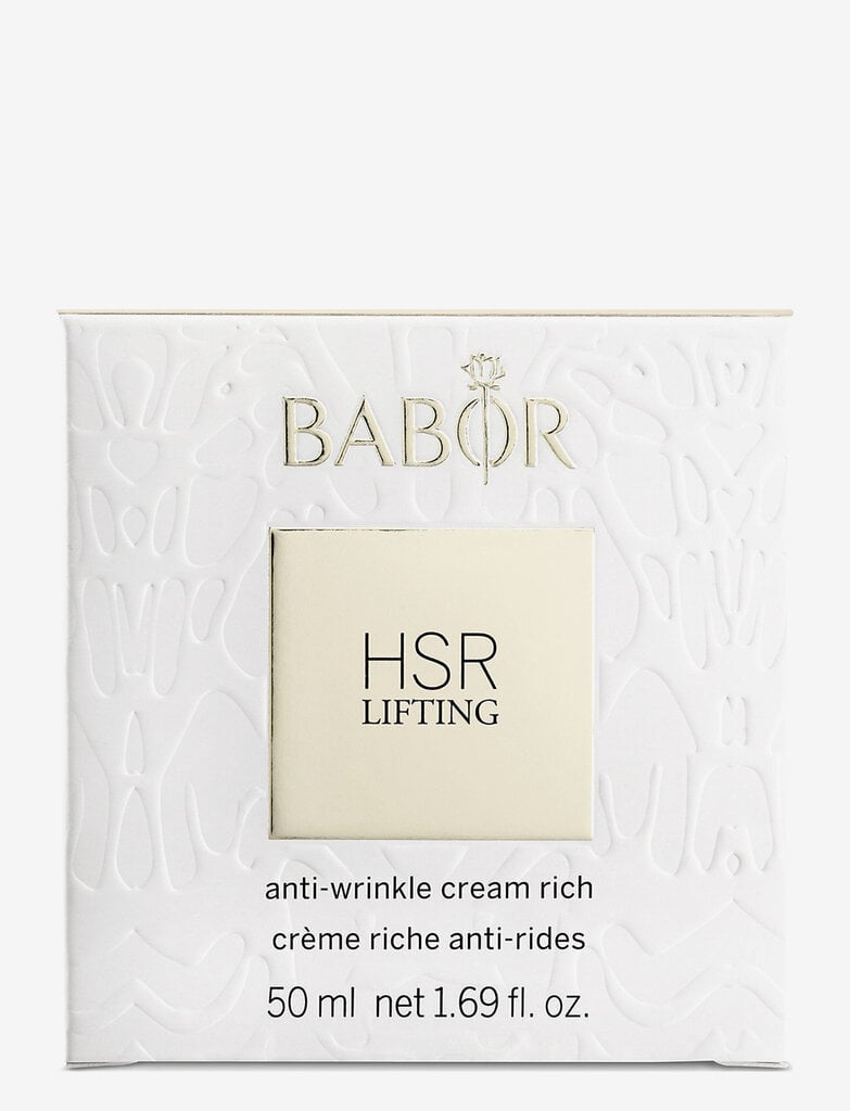 Sejas krēms sausai ādai, Babor HSR Lifting Cream Rich, 50 ml cena un informācija | Sejas krēmi | 220.lv