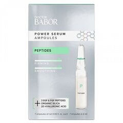 Ampulas sejai ar peptīdiem Babor Peptides Ampoule, 2x7 ml цена и информация | Сыворотки для лица, масла | 220.lv