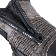 Кожаные мото перчатки мужские W-TEC Davili, коричневые цена и информация | Мото перчатки, защита | 220.lv