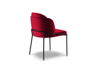 2-u krēslu komplekts Micadoni Home Limmen, sarkans cena un informācija | Virtuves un ēdamistabas krēsli | 220.lv