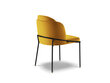 2-u krēslu komplekts Micadoni Home Limmen, dzeltens цена и информация | Virtuves un ēdamistabas krēsli | 220.lv