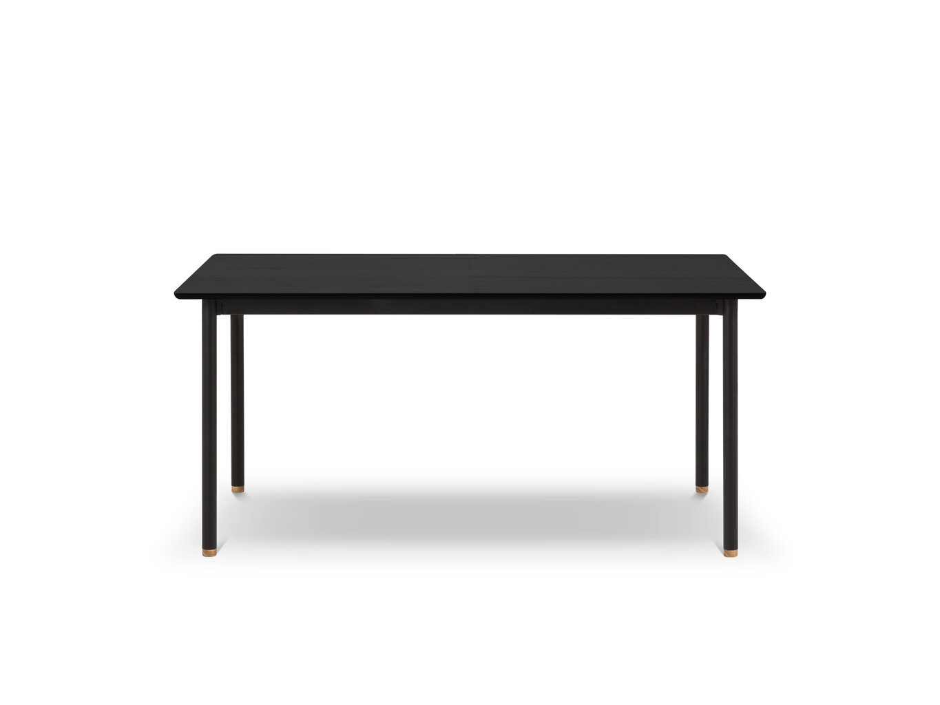 Paplašināms galds Micadoni Home Kavir, 120x80 cm, melns цена и информация | Virtuves galdi, ēdamgaldi | 220.lv