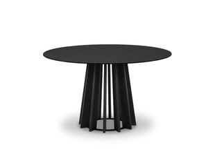 Galds Micadoni Home Mojave, 145 cm, melns cena un informācija | Virtuves galdi, ēdamgaldi | 220.lv