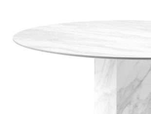 Galds Micadoni Home Sahara, 120 cm, balts cena un informācija | Virtuves galdi, ēdamgaldi | 220.lv