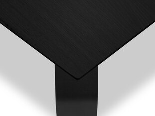 Стол Micadoni Home Sono, 160x90 см, черный цена и информация | Кухонные и обеденные столы | 220.lv