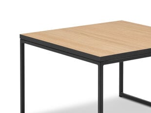 Журнальный столик Micadoni Home Veld, 62x42 см, коричневый/черный цена и информация | Журнальные столики | 220.lv
