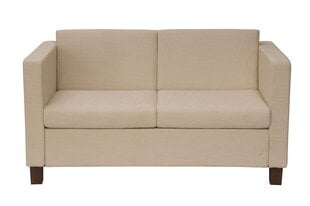 Divvietīgs dīvāns Wood Garden Soprano 102 BN20, smilškrāsas cena un informācija | Dīvāni | 220.lv