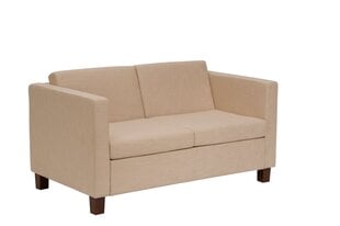 Divvietīgs dīvāns Wood Garden Soprano 102 BN20, smilškrāsas cena un informācija | Dīvāni | 220.lv