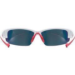 Sporta brilles Uvex Sportstyle 215, baltas/sarkanas цена и информация | Спортивные очки | 220.lv