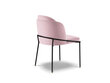 2-u krēslu komplekts Micadoni Home Limmen, rozā цена и информация | Virtuves un ēdamistabas krēsli | 220.lv