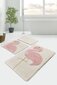Vannas istabas paklājiņu komplekts Pink Flamıngo, 3 gab. cena un informācija | Vannas istabas aksesuāri | 220.lv