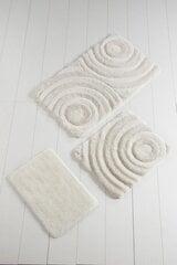 Набор ковриков для ванной Wave, 3 шт. цена и информация | Аксессуары для ванной комнаты | 220.lv