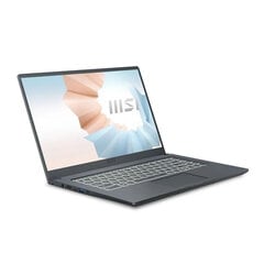 Piezīmjdators MSI Modern 15-845ES i7-1195G7 16 GB 1 TB SSD 15" cena un informācija | Portatīvie datori | 220.lv