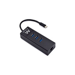 3 portu USB centrmezgls Eminent EW1141 цена и информация | Адаптеры и USB разветвители | 220.lv