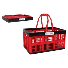 Universāla kārba Voilà Red Foldable, 39 x 25,5 x 21 cm цена и информация | Ящики для вещей | 220.lv