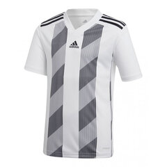 T-krekls bērniem Adidas Striped 19 Jr DU4398, balts цена и информация | Рубашки для мальчиков | 220.lv