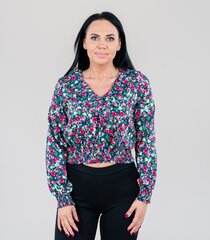 Женская блузка Hailys CARSTA0639*01, розовая/зелёная 4063942940823 цена и информация | Женские блузки, рубашки | 220.lv