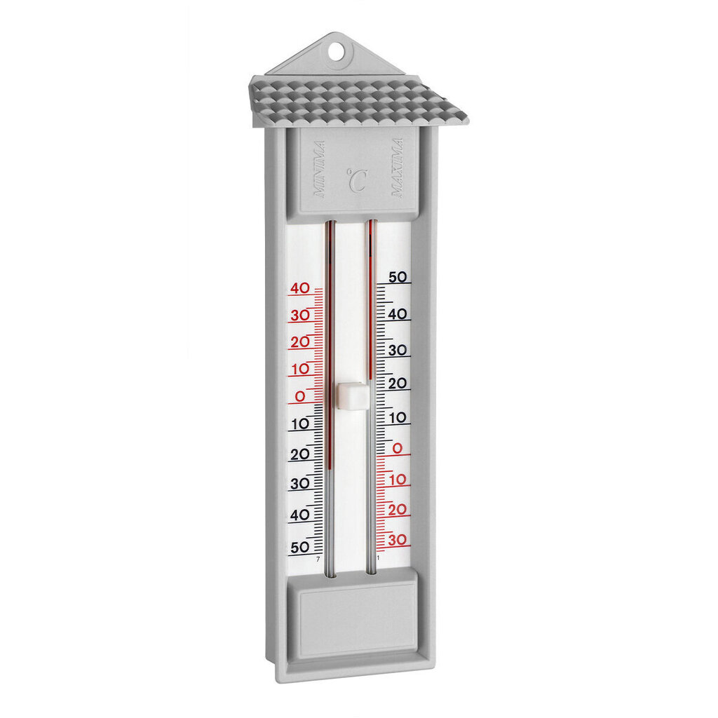 Analogais maksimālais minimālais termometrs TFA 10.3014.14, pelēks cena un informācija | Meteostacijas, āra termometri | 220.lv