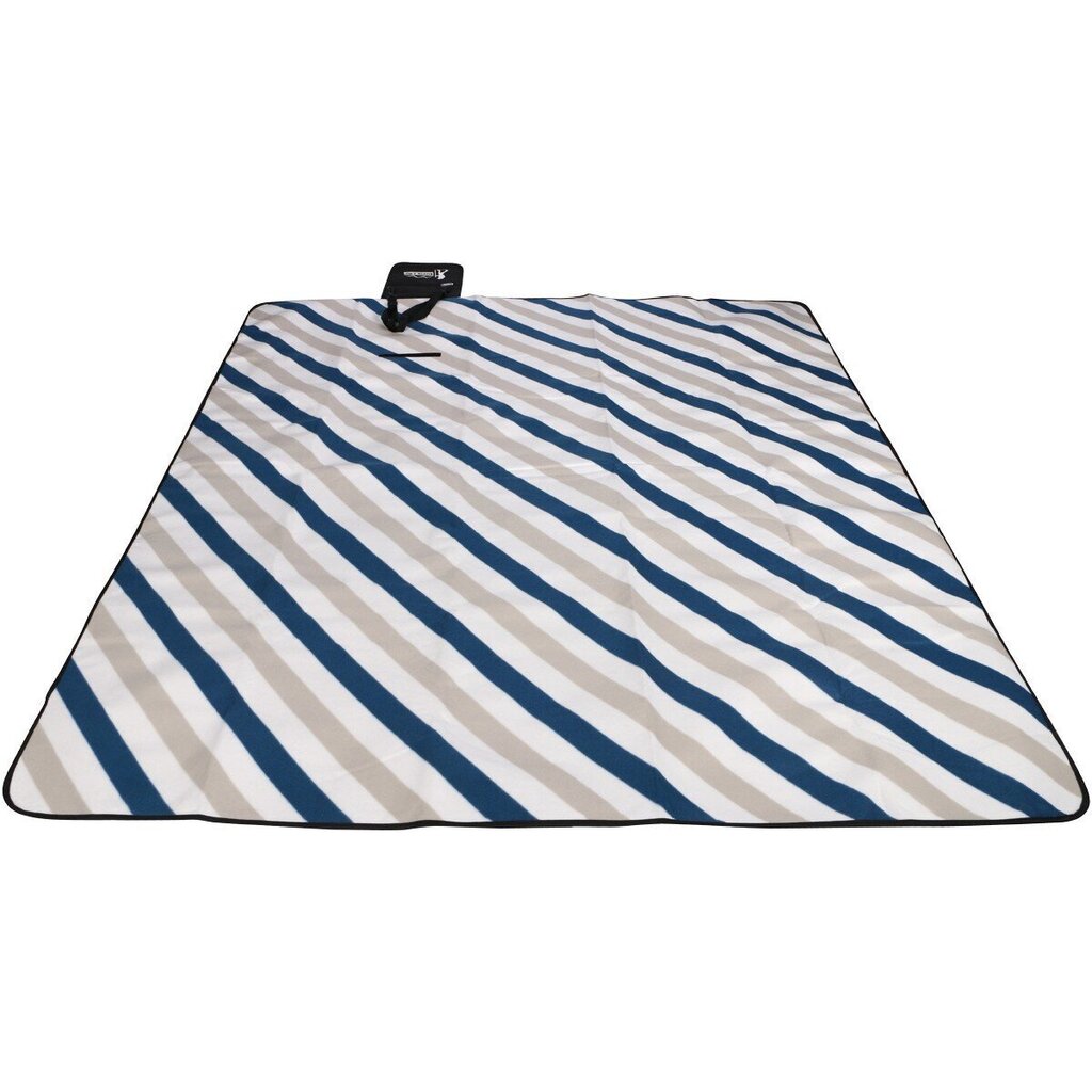 Pludmales piknika sega ar izolāciju Royokamp, 200 x 180 cm balta цена и информация | Tūrisma matrači un paklājiņi | 220.lv