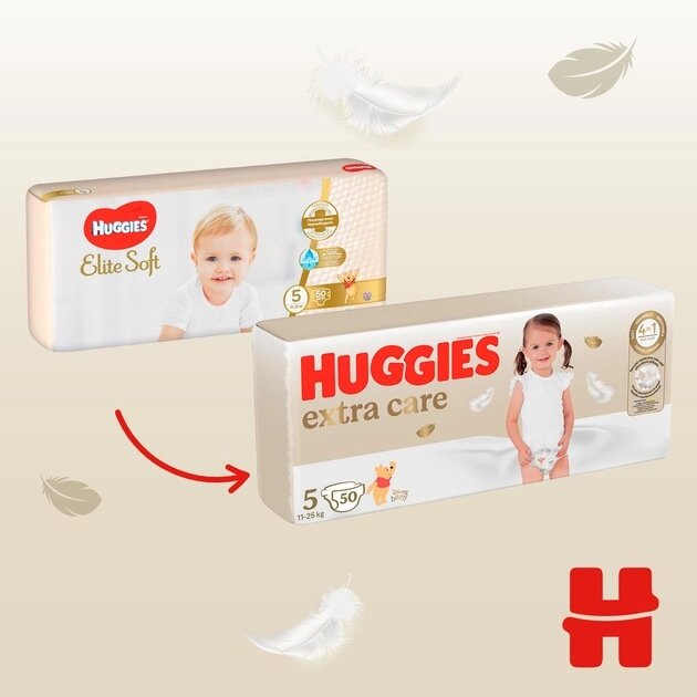 Autiņbiksītes Huggies Extra Care, 5. izmērs, 12-25 kg, 50 gab. цена и информация | Autiņbiksītes | 220.lv