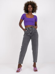 Черные женские джинсы Regular  цена и информация | Женские джинсы | 220.lv