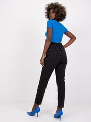 Черные женские джинсы Regular  цена и информация | Женские джинсы | 220.lv