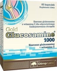 Капсулы OLIMP LABS GOLD GLUCOSAMINE 1000, 60 шт. цена и информация | Витамины, пищевые добавки, препараты для хорошего самочувствия | 220.lv