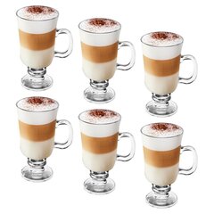 Tadar Irish Coffee Latte komplekts, 6 gab. cena un informācija | Glāzes, krūzes, karafes | 220.lv