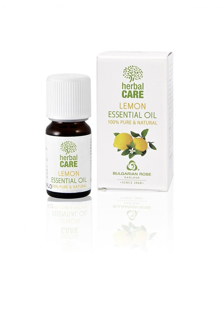 Citronu ēteriskā eļļa, herbal care, 10 ml cena un informācija | Ēteriskās eļļas, kosmētiskās eļļas, hidrolāti | 220.lv