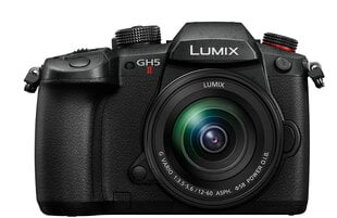 Panasonic Lumix G GH5 II (DC-GH5M2M) + Panasonic LUMIX G Vario 12-60mm f/3.5-5.6 Asph. Power O.I.S (H-FS12060) (Black) cena un informācija | Digitālās fotokameras | 220.lv