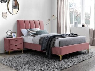 Кровать Signal Meble Mirage 90х200см, розовая цена и информация | Кровати | 220.lv