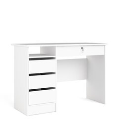 Письменный стол Tvilum Function Plus 120, белый цена и информация | Компьютерные, письменные столы | 220.lv