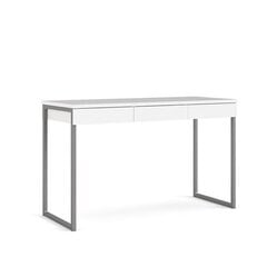 Письменный стол Tvilum Function Plus 125, белый/черный цена и информация | Компьютерные, письменные столы | 220.lv