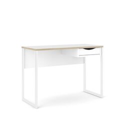 Письменный стол Tvilum Function Plus 110, белый цена и информация | Компьютерные, письменные столы | 220.lv