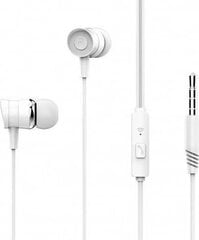 XO Wired earphones EP20 jack 3,5mm black цена и информация | Наушники | 220.lv