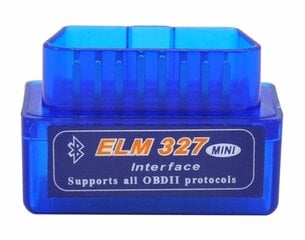 ELM327 OBD2 Bluetooth automātiskā universālā Android diagnostika цена и информация | ПОЛКА-ОРГАНИЗАТОР ДЛЯ ТЕЛЕФОНА В АВТОМОБИЛЬ | 220.lv