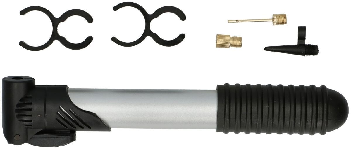 Teleskopiskais rokas velosipēda pumpis Dunlop Mini 120 psi (8 bar) цена и информация | Velo pumpji | 220.lv