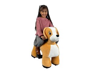 PetRide - suns - elektriskā jāšanas rotaļlieta cena un informācija | Bērnu elektroauto | 220.lv